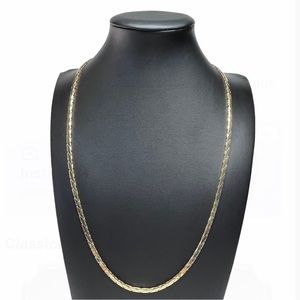 VTG 80's Golden Matinee Chain 24"